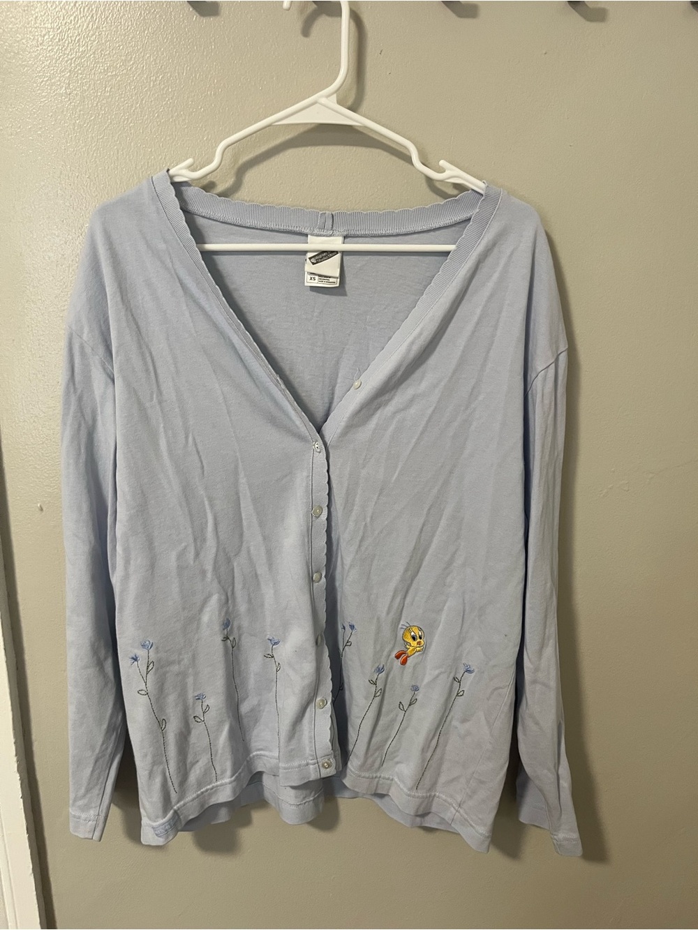 Warner Bros. Light Blue Cotton Tee